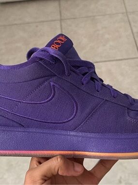 Nike Purple Low-Top Sneaker Devon Booker